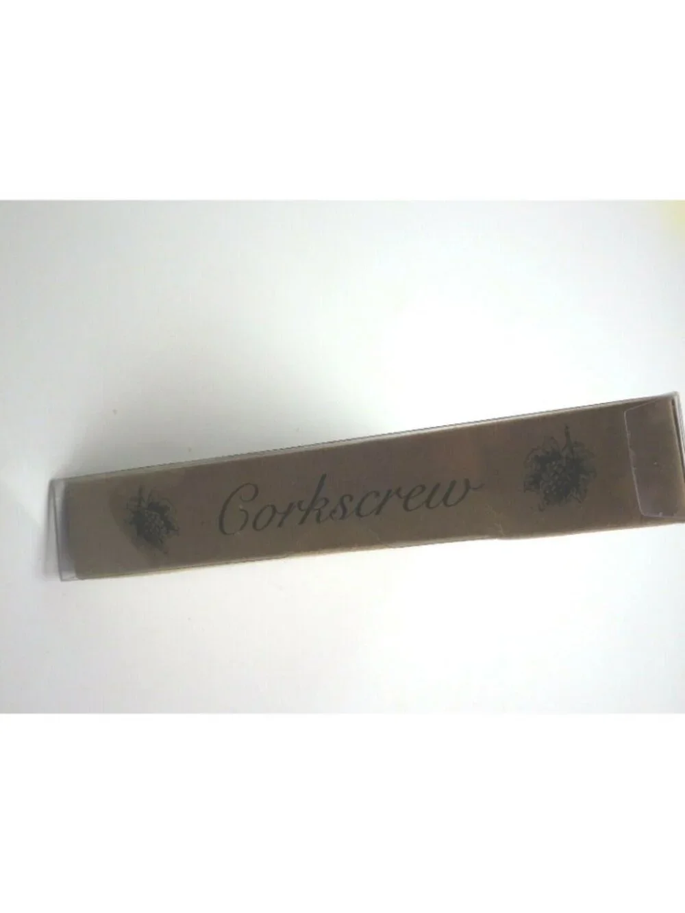 Wine bottle Opener Wood Tee Handle Corkscrew boxed